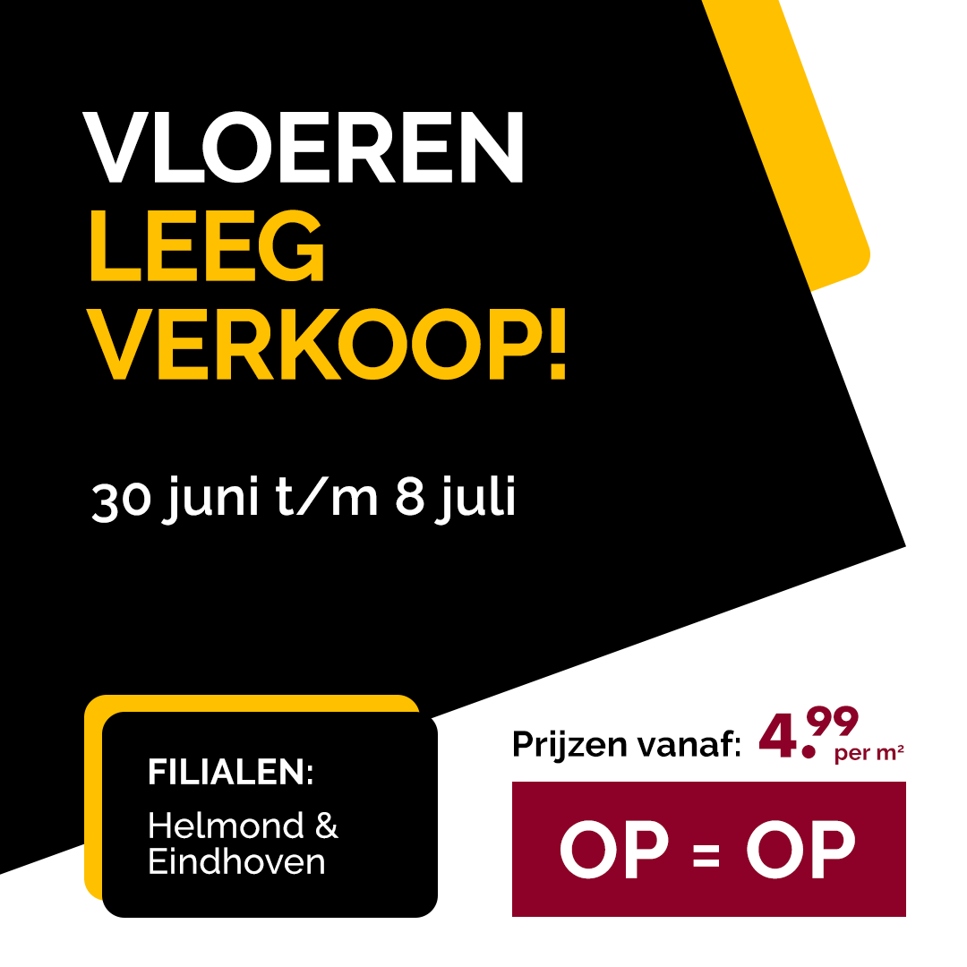 Vloeren leegverkoop!